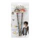 Set 2 Crayons Harry Potter Chibi avec Gommes