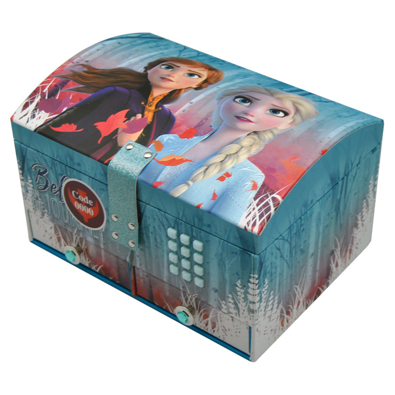 Boite A Bijoux La Reine Des Neiges 2 Musicale Et A Code Secret Sur Cec Design