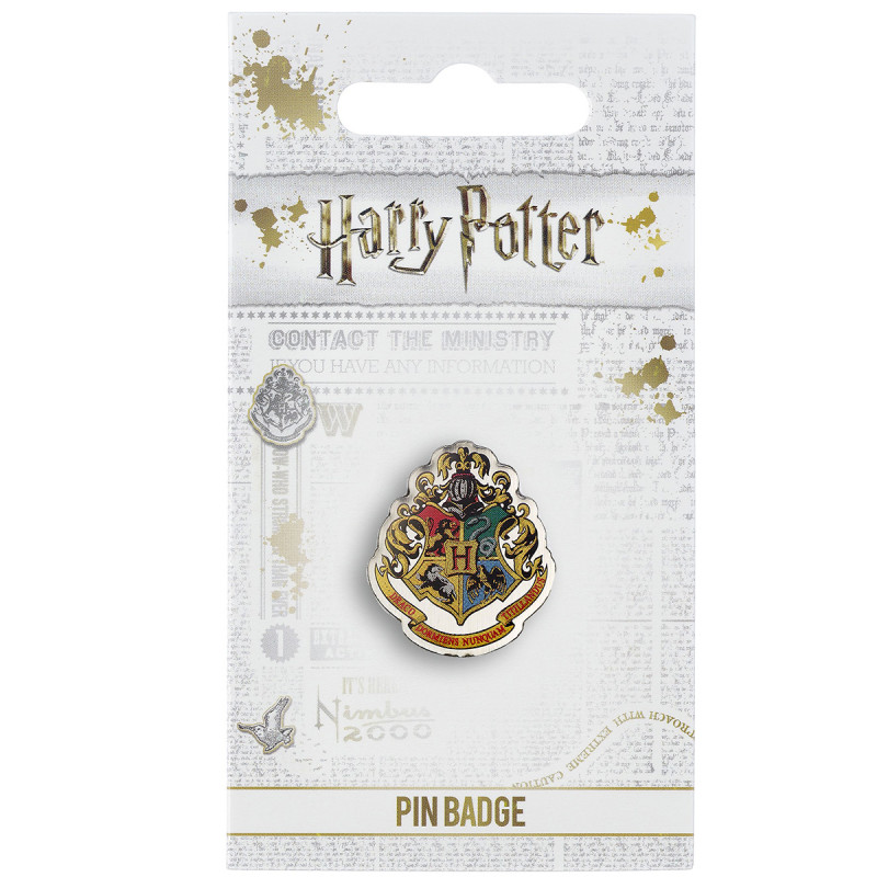 Badge Vif d'Or Harry Potter métallique sur Cec Design