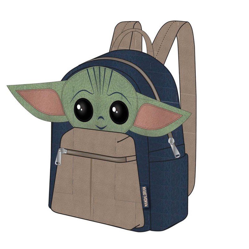 Sac A Dos The Mandalorian Bebe Yoda 3d Sur Cec Design