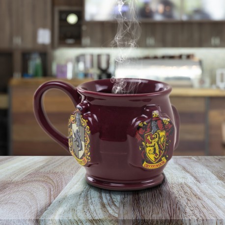 Tasse 3D Harry Potter Poudlard - Blason des 4 Maisons