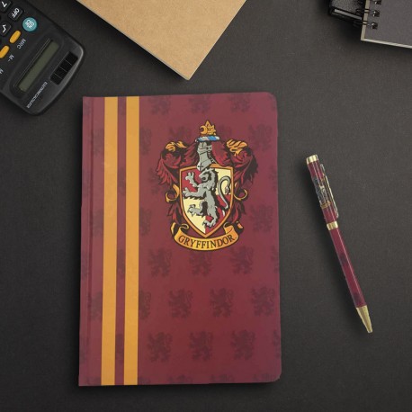 Set Harry Potter Gryffondor - Carnet de Notes et Stylo