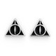 Boucles d'Oreilles Harry Potter - Lot de 3 - Quai 9 3/4, Reliques de la Mort et Hedwige