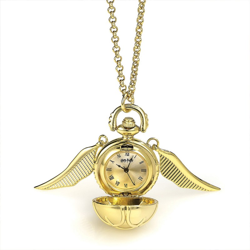 Collier Harry Potter montre Vif d'Or Premium sur Cec Design