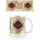 Set Harry Potter Carte du Maraudeur - Mug, Sous-Verre et Porte-Clés