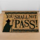 Paillasson Seigneur des Anneaux - You shall not pass