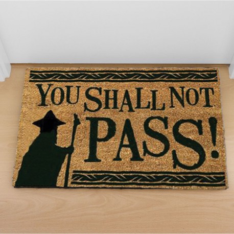 Paillasson Seigneur des Anneaux - You shall not pass