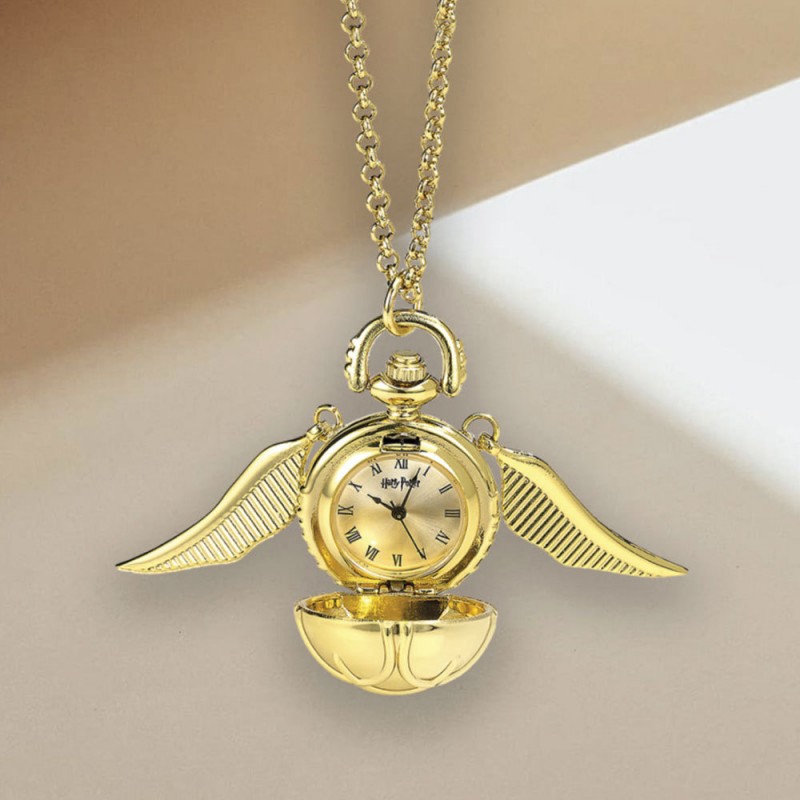 Pendentif Harry Potter Doré Retourneur de Temps sur Cadeaux et