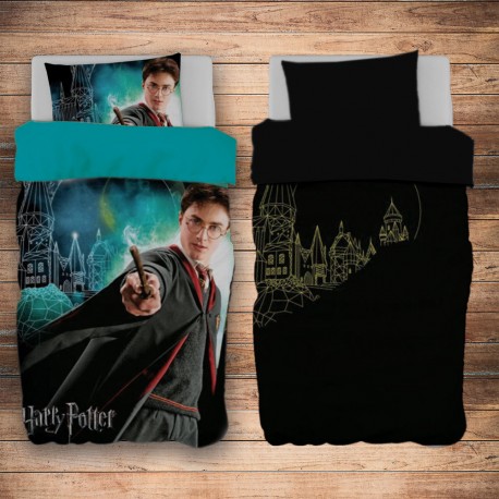 Parure de Lit Phosphorescente Harry Potter