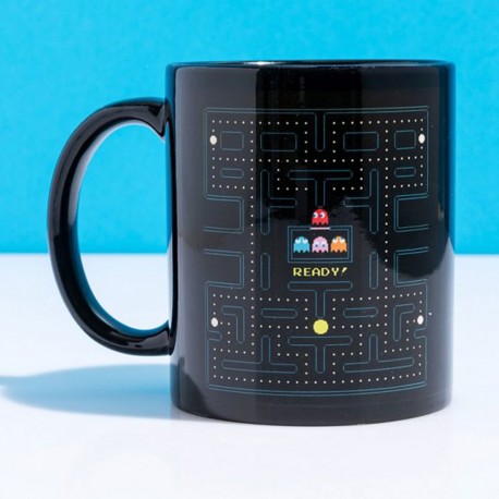 Mug Pac-Man Labyrinthe Noir
