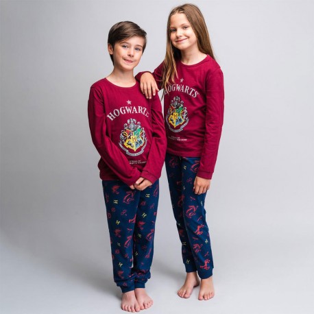 Pyjama Harry Potter Poudlard Manches Longues - Lot de 8