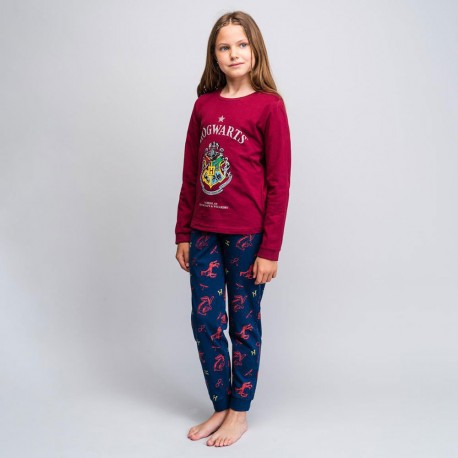 Pyjama Harry Potter Poudlard Manches Longues - Lot de 8