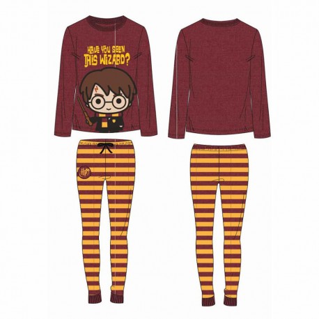 Pyjama Long Harry Potter Wizard - Lot de 8