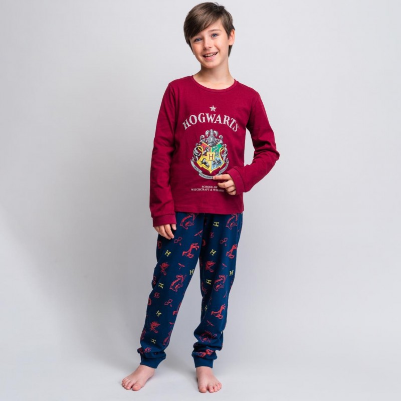 Lot de 2 pyjamas à manches longues Harry Potter™ Poudlard
