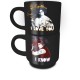 Tasses Empilables Star Wars Han Solo & Leia - I Love You