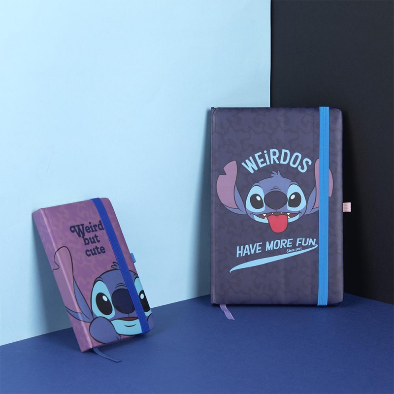 Disney Stitch Ensemble de Papeterie, Comprenant Un Carnet A5 et 6