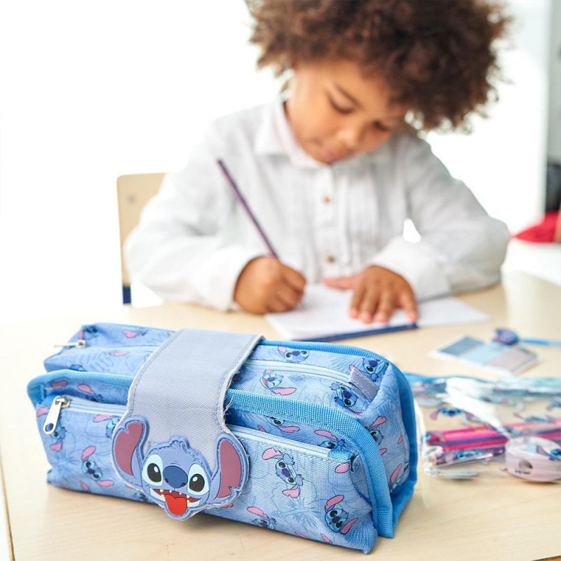 Trousse pelucheuse Disney Stitch