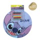 Livret de Coloriage Stitch Disney avec Stickers et Crayons de Couleur