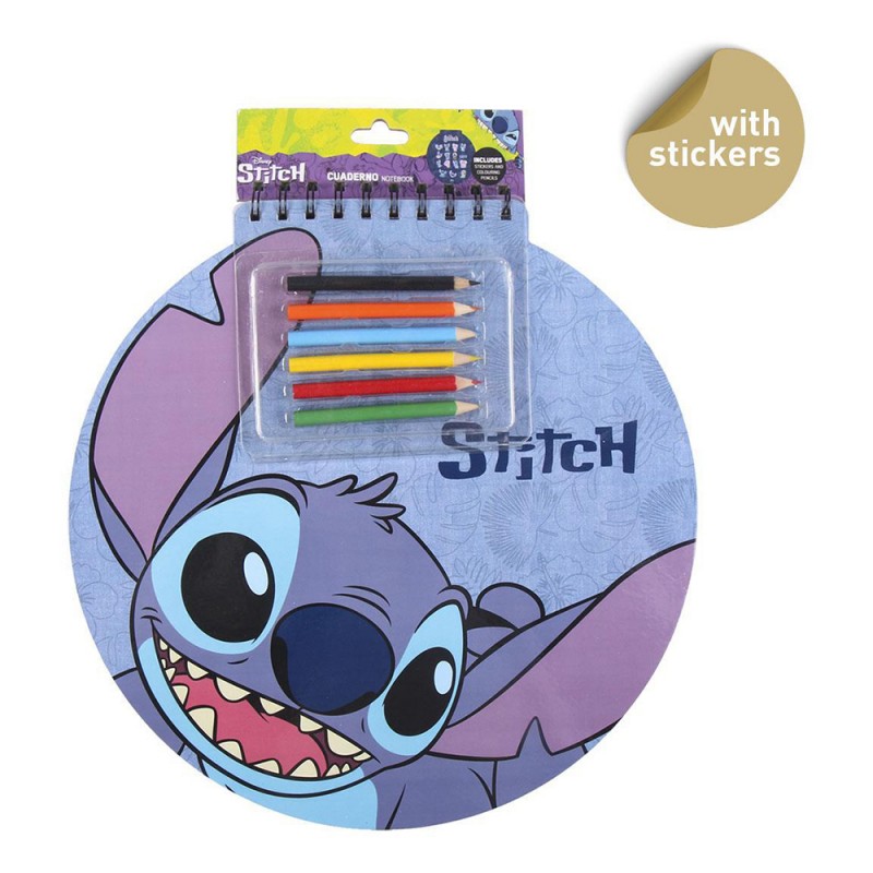 Livret de Coloriage Stitch Disney avec Stickers et Crayons sur Cec Design