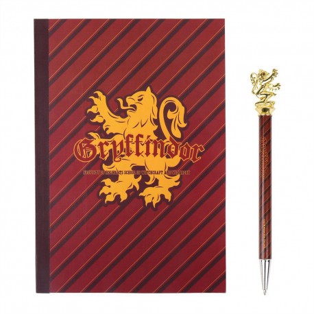 Set de Papeterie Harry Potter Maison Poudlard - Cahier et Stylo Emblème