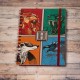 Carnet de Notes Harry Potter Animaux Emblèmes Graphiques