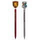 Lot de 2 Stylos Harry Potter - Gryffondor et Poudlard