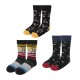 Chaussettes Harry Potter Poudlard - Lot de 6