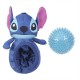 Balle pour Chien avec Peluche Stitch Disney