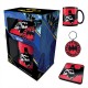 Pack Batman Red - Tasse, Sous-Verre et Porte-Clés
