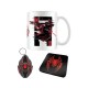 Pack Spiderman Marvel - Tasse, Sous-Verre et Porte-Clés