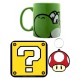 Pack Nintendo Super Mario Yoshi - Tasse, Sous-Verre et Porte-Clés