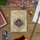 Carnet de Notes Harry Potter Magnétique Carte du Maraudeur