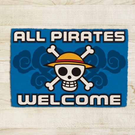 Paillasson One Piece Welcome all Pirates