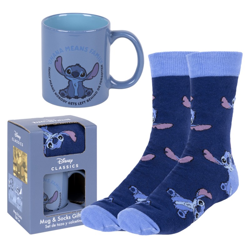 Set Stitch Disney - Tasse et Chaussettes sur Cec Design