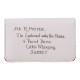 Set Manucure Harry Potter Lettre d'Admission Poudlard