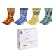 Pack de 4 Chaussettes Harry Potter Maisons Poudlard