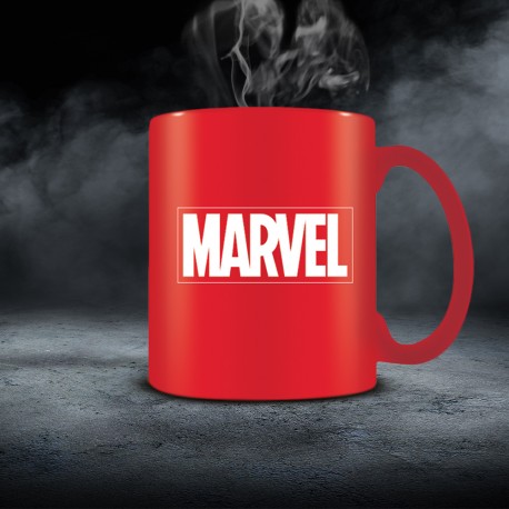 Mug Rouge Logo Marvel