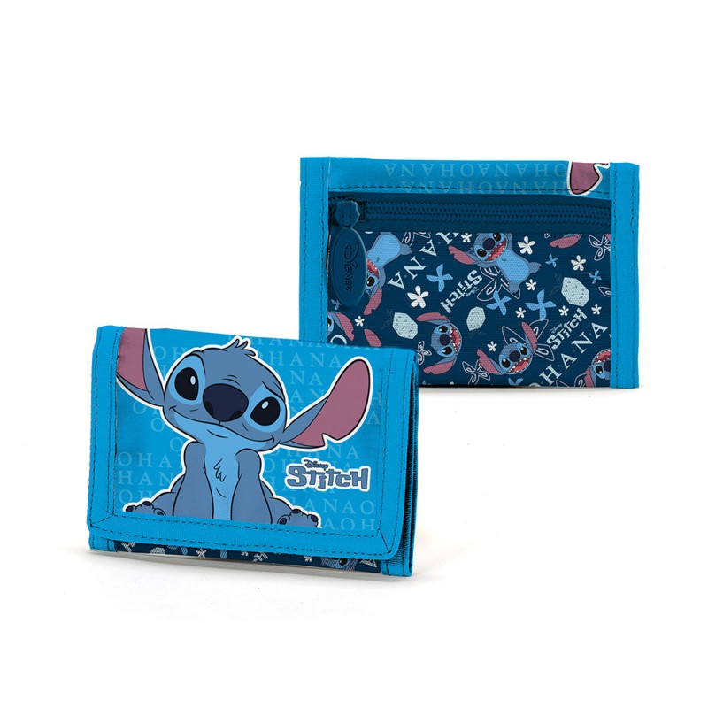 DISNEY - ENSEMBLE CADEAU PORTEFEUILLE DE 2 PIÈCES STITCH