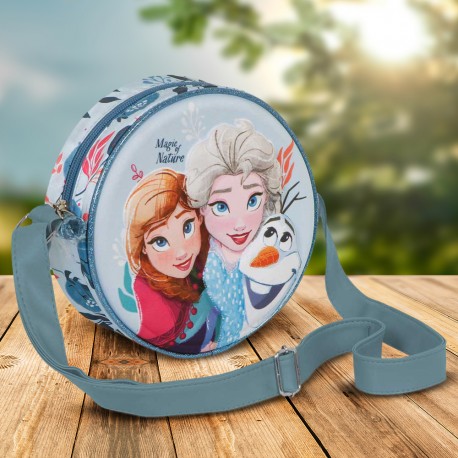 Sac Rond La Reine des Neiges - Anna, Elsa & Olaf