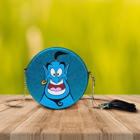 Sac à Main Rond Pailleté Le Génie Aladdin Disney