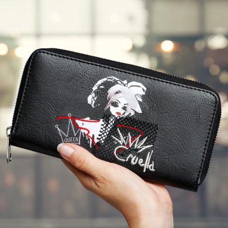 Portefeuille Cruella d'Enfer Disney Les 101 Dalmatiens