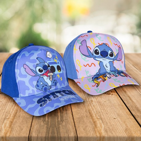 Lot de 12 Casquettes Base Stitch Disney sur Cec Design