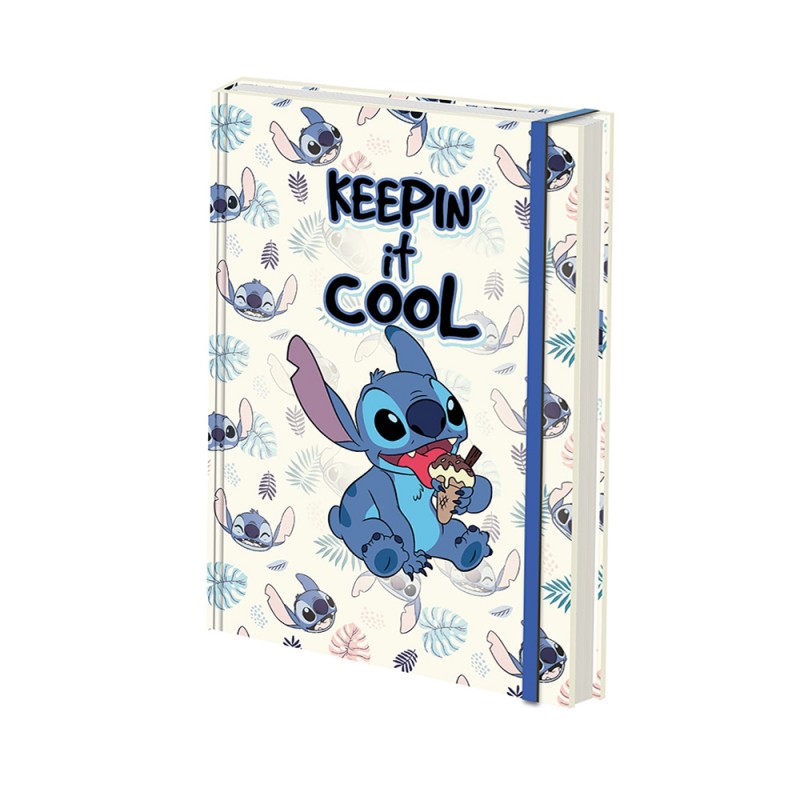 Carnet de Notes A5 Stitch Disney - Keepin' It Cool sur Cec Design