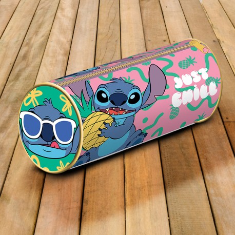 Trousse Ronde Stitch Disney - Just Chill