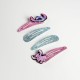 Barrettes Cheveux Disney - 24 Lots de 4 - Stitch, Les Aristochats & Les 101 Dalmatiens