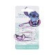 Barrettes Cheveux Disney - 24 Lots de 4 - Stitch, Les Aristochats & Les 101 Dalmatiens