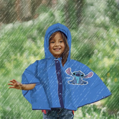 Poncho Stitch Disney Enfant - Lot de 6