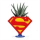 Vase Superman Logo