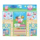 Set 500 Pièces Coloriage, Crayons de Couleur & Stickers