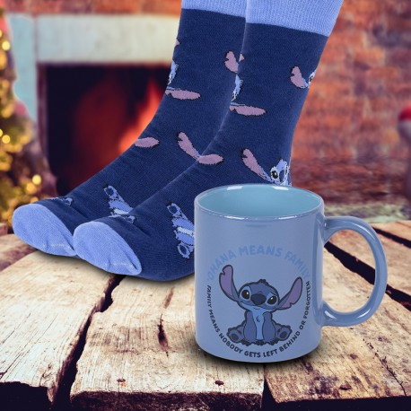 Set Stitch Disney - Tasse et Chaussettes sur Cec Design